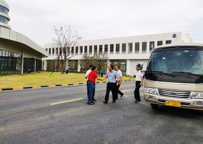 董事長接待市委領導